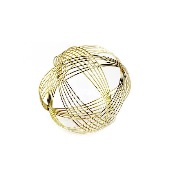 Decorative Figure Sphere Golden