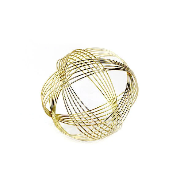 Decorative Figure Sphere Golden