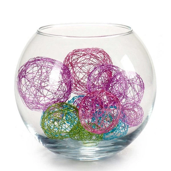 Decorative bauble Cable (9,5 x 9,5 x 9,5 cm)