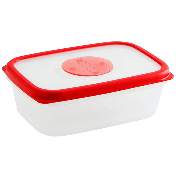 Hermetic Lunch Box Quid Frigo-Box Transparent Plastic