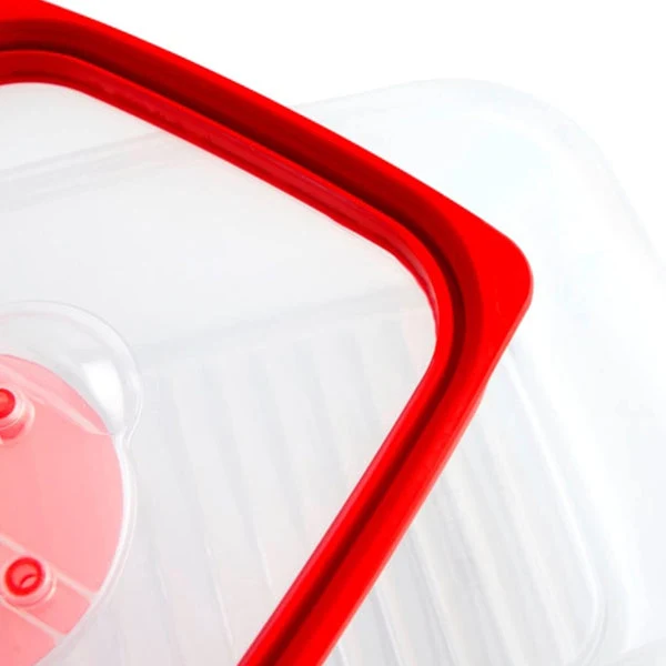 Hermetic Lunch Box Quid Frigo-Box Transparent Plastic