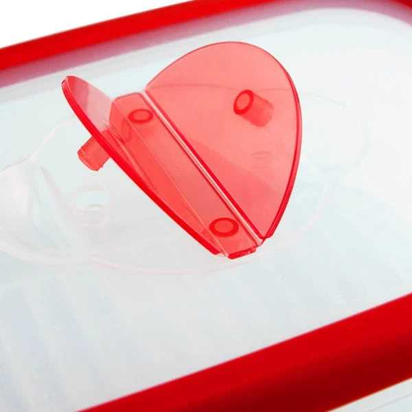 Hermetic Lunch Box Quid Frigo-Box Transparent Plastic