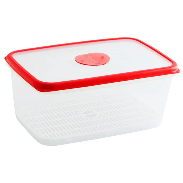 Hermetic Lunch Box Quid Frigo-Box Transparent Plastic
