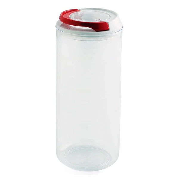 Jar Quid Dry-Box Transparent Plastic