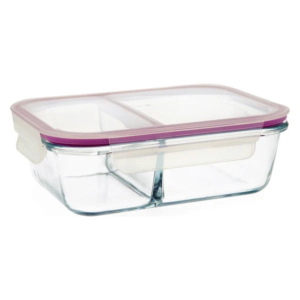 Hermetic Lunch Box Quid Frost Transparent Crystal