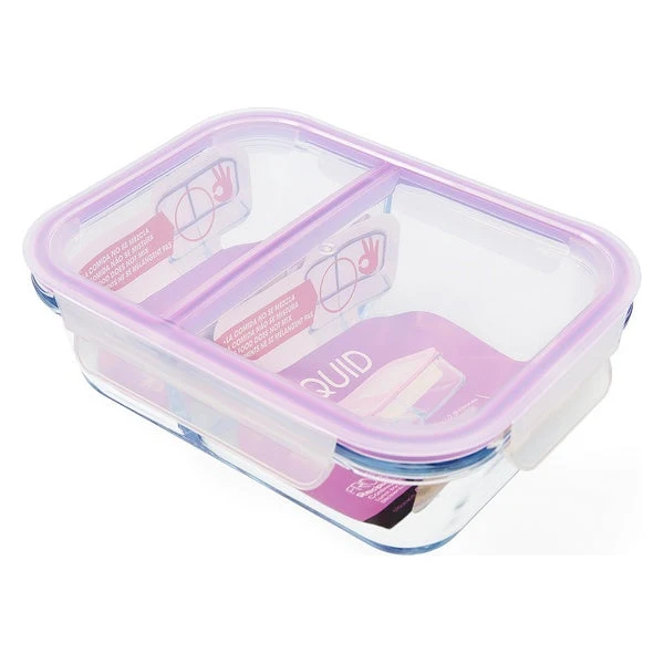 Hermetic Lunch Box Quid Frost Transparent Crystal