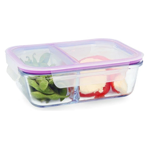 Hermetic Lunch Box Quid Frost Transparent Crystal