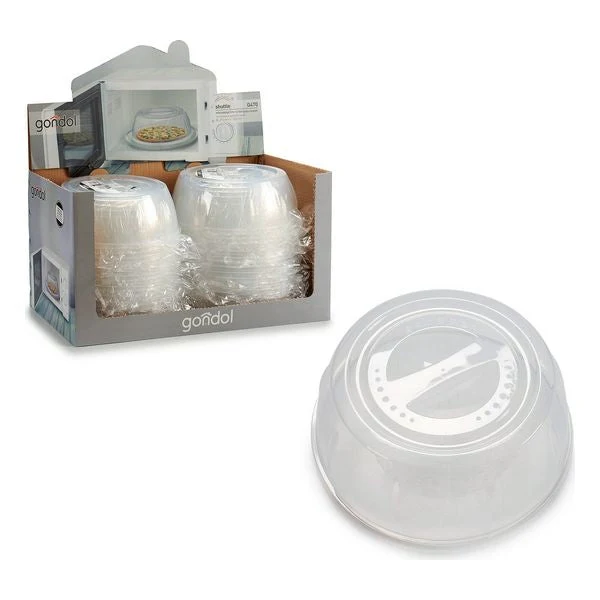 Microwave Cover with Valve Plastic (26,5 x 10 x 26,5 cm)