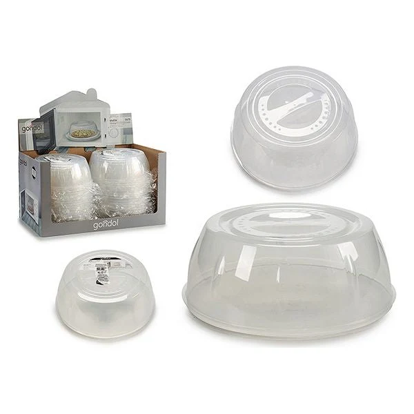 Microwave Cover with Valve Plastic (26,5 x 10 x 26,5 cm)