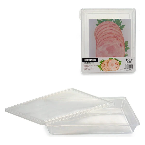 Lunch box Plastic Transparent