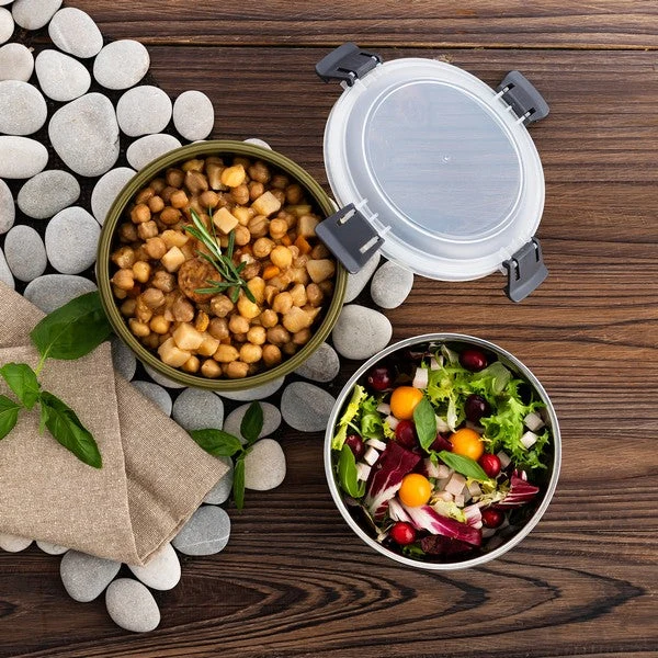 Lunch box Quid GO XTREM Stainless steel