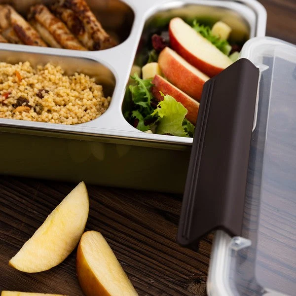 Lunch box Quid GO XTREM Stainless steel (26 x 18,5 x 7 cm)