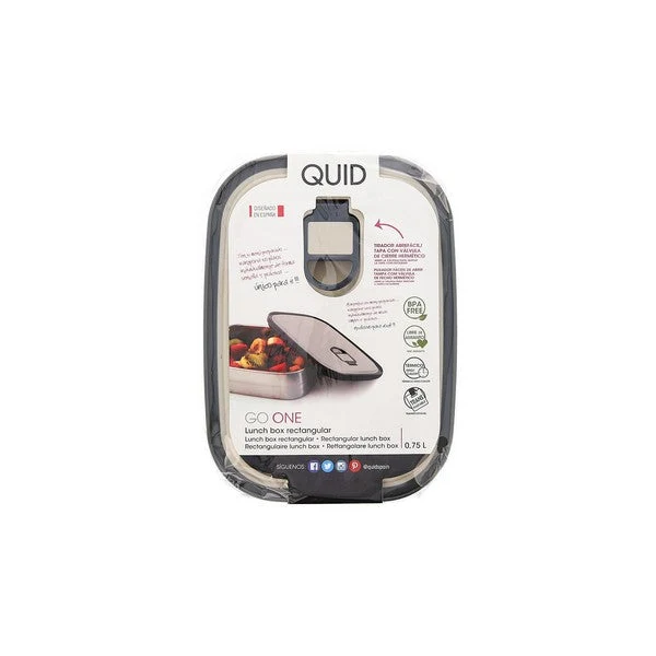 Lunch box Quid GO ONE Stainless steel