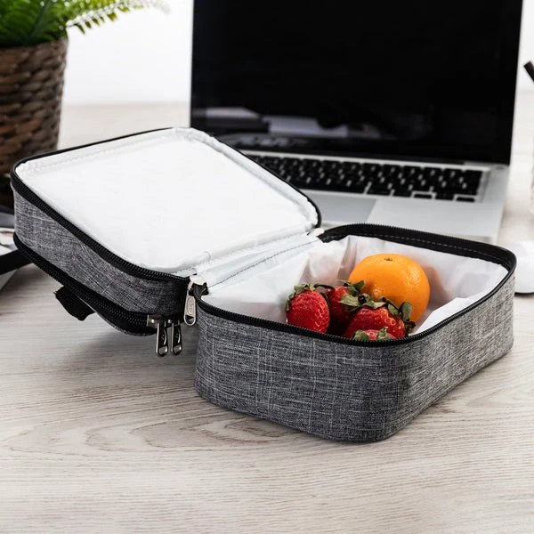 Lunch box Quid Go Metropoli Textile (21 x 14 x 12 cm)