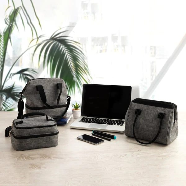 Lunch box Quid Go Metropoli Textile (21 x 14 x 12 cm)
