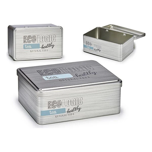 Box Tea Tin (11,5 x 7 x 18,5 cm)