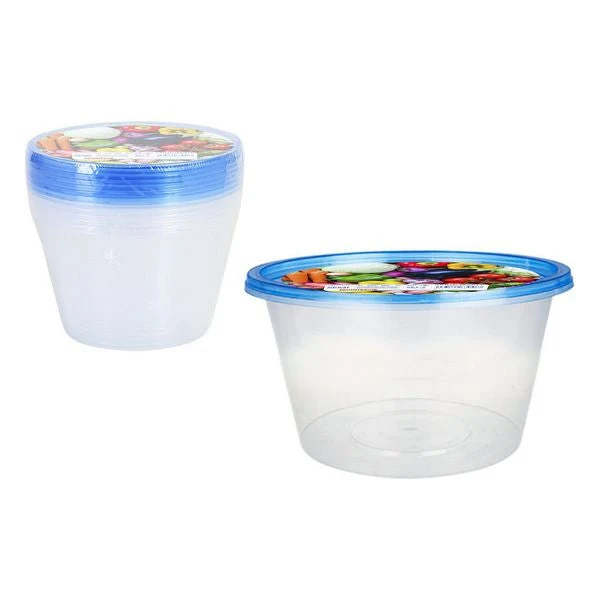 Set Privilege Lunch box Plastic 1 L (7 Pieces)