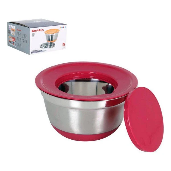 Salad Bowl Quttin Blender Grater (20 x 10,5 cm)