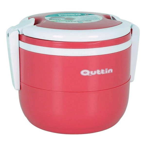 Set of lunch boxes Quttin Stackable Thermal (2 uds) (18 x 15,5 x 14 cm)