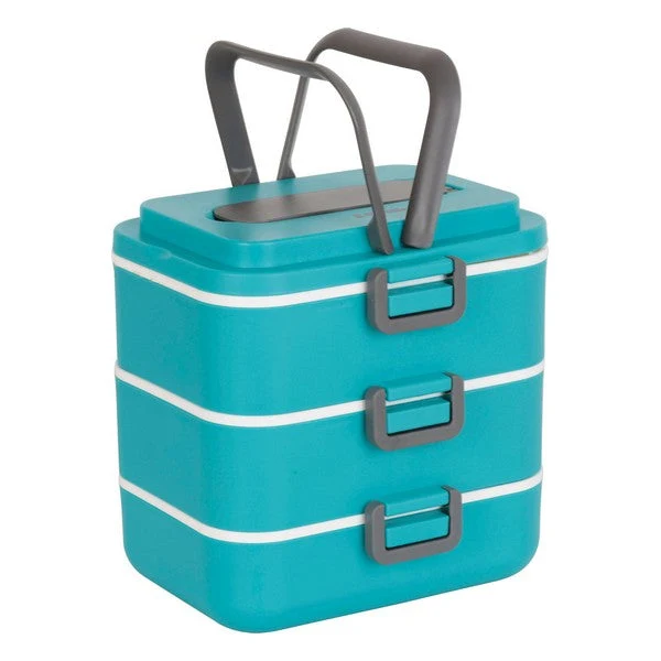 Set of lunch boxes Quttin Stackable Thermal (3 uds) (2,25 L)