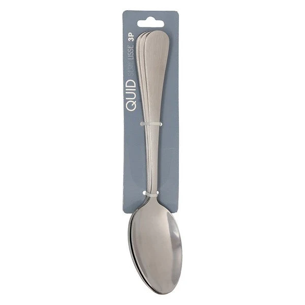 Set of Spoons Quid Lines (3 pcs) Stainless steel