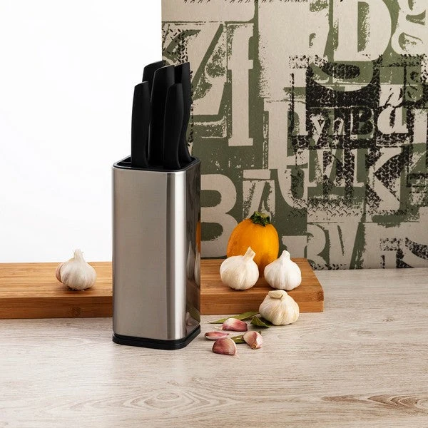 Set of Kitchen Knives and Stand Quid Habitat (5 pcs)