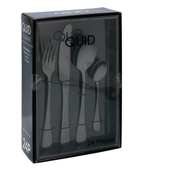 Cutlery set Quid Celebrant (24 pcs) Stainless steel