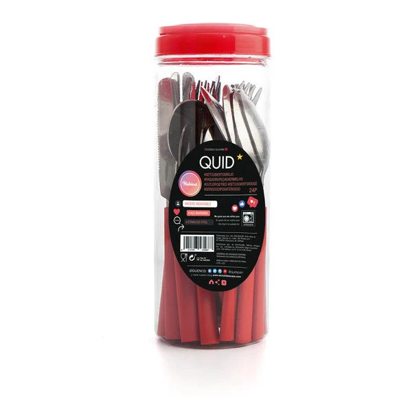 Cutlery set Quid Habitat (24 pcs) Stainless steel