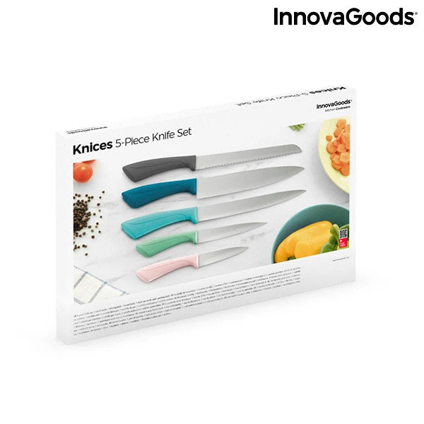 Knife Set Knices InnovaGoods 5 Pieces