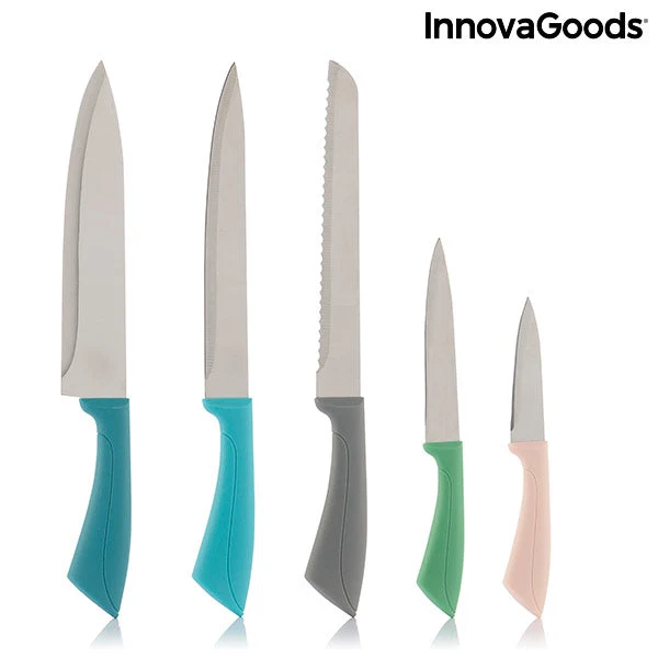 Knife Set Knices InnovaGoods 5 Pieces