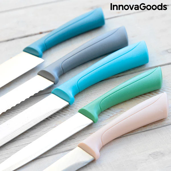 Knife Set Knices InnovaGoods 5 Pieces