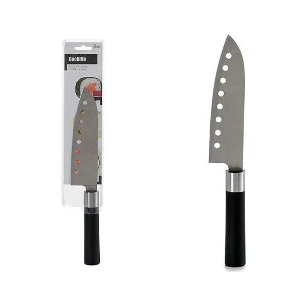 Kitchen Knife Black Steel (2 x 37,5 x 7,5 cm)