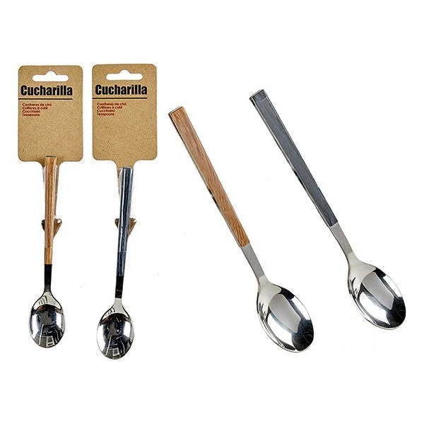 coffee spoons Stainless steel (3 x 1,5 x 16 cm)