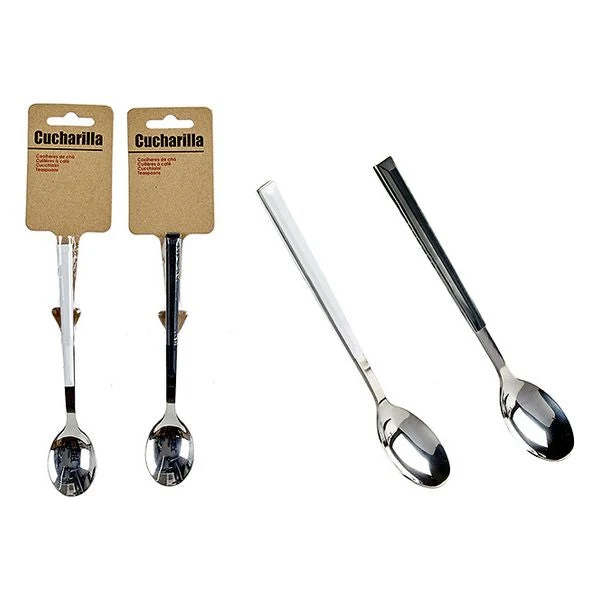 coffee spoons Stainless steel (3 x 1,5 x 16 cm)