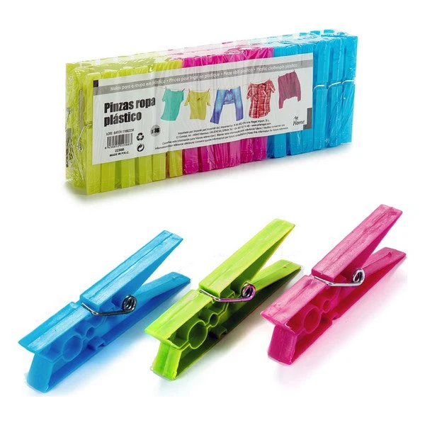 Clothes Pegs Plastic (36 Pieces)