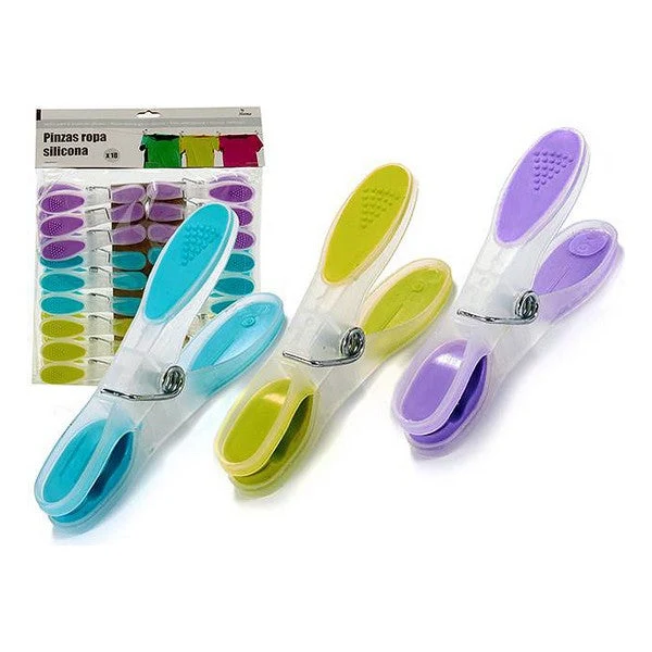 Clothes Pegs Silicone (18 Pieces)