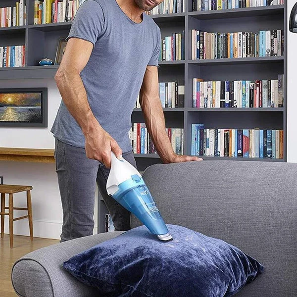 Cyclonic Hand-held Vacuum Cleaner Black & Decker WDC115WA 0,38 L 65 dB 7W White Blue