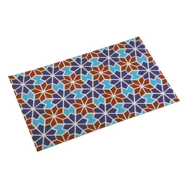 Carpet Blue Red Polyester (50 x 2 x 80 cm)