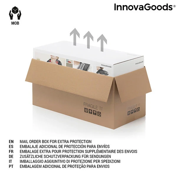 InnovaGoods Electric Anti-Hair Loss Set (12 Pieces)