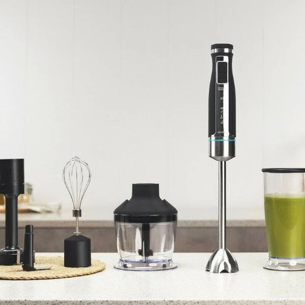 Multifunction Hand Blender with Accessories Cecotec PowerGear 1500 XL Mash Pro 1500W Stainless steel