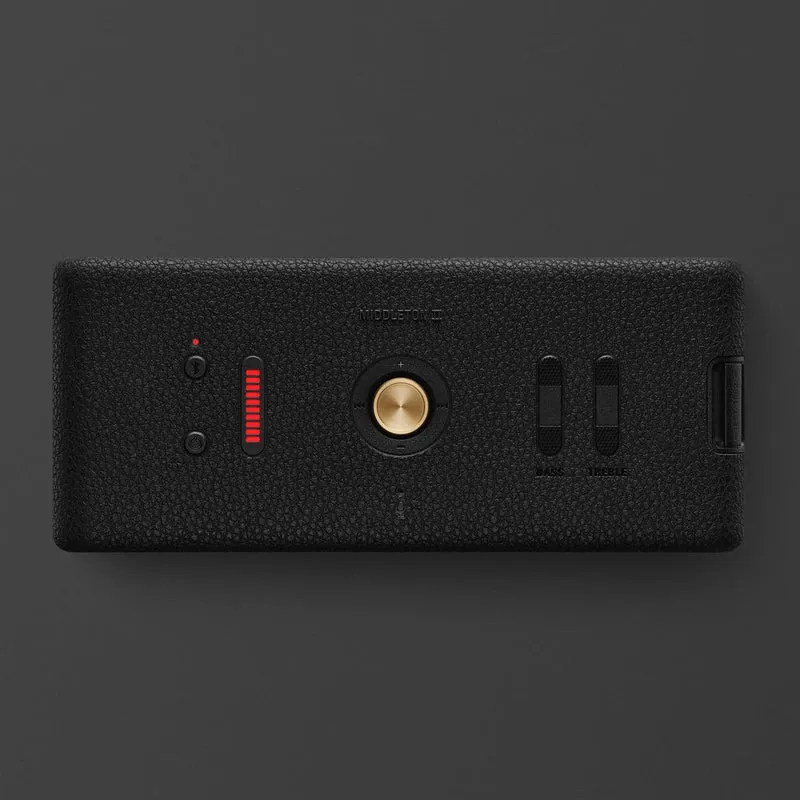 Marshall Bluetooth Waterproof Portable Speaker MIDDLETONIIBLK