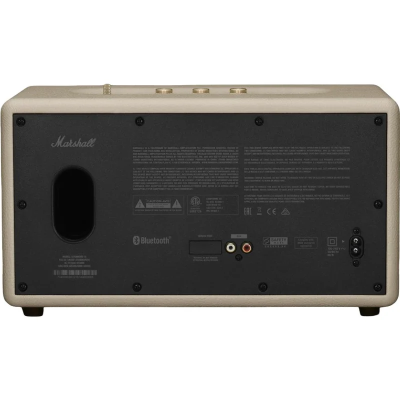 Marshall 80-Watt Shelf Audio System with Built-in Bluetooth STANMOREIIIWHT