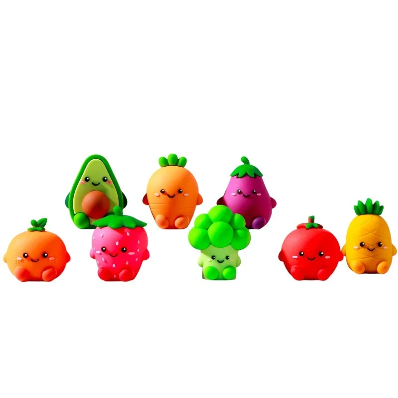 Gommes 3D - Fresh market