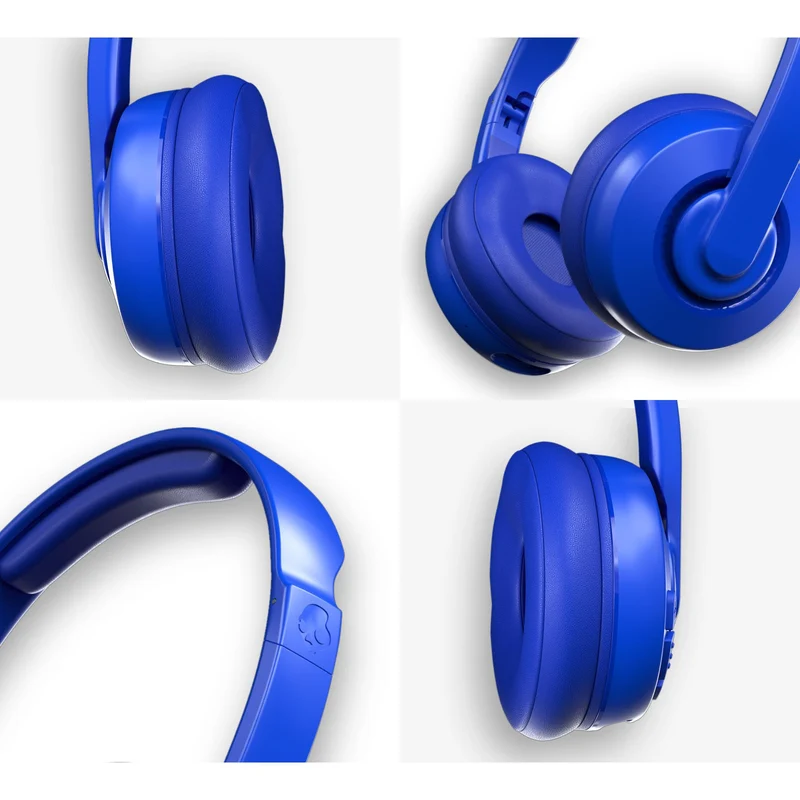 Casque supra-auriculaire sans fil, Skullcandy Cassette S5CSW-M712 - Bleu