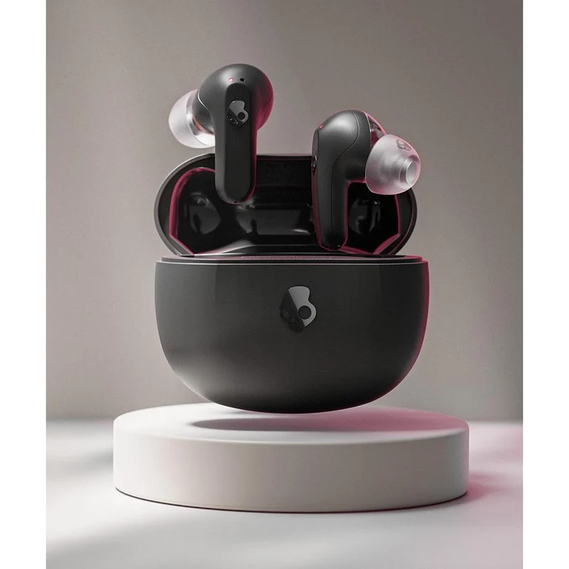 Écouteurs véritablement sans fil, Skullcandy Rail True Wireless S2RLW-Q740- Noir