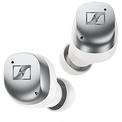 Écouteurs Boutton Momentum sans fil à réduction de bruit. Sennheiser MTW4-WS - Argent