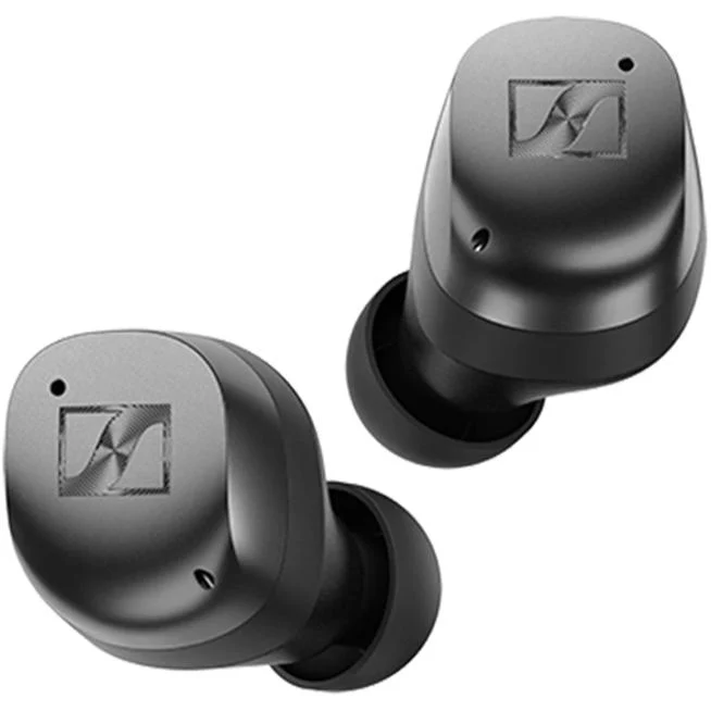 Écouteurs Boutton Momentum sans fil à réduction de bruit. Sennheiser MTW4-BG - Noir Graphite