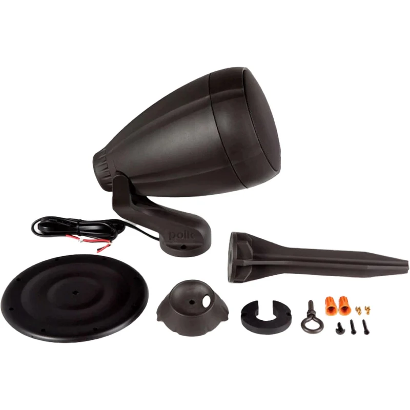 Enceintes d'extérieur 125W, Polk ATRIUMSAT300-BK - Noir - Chaque