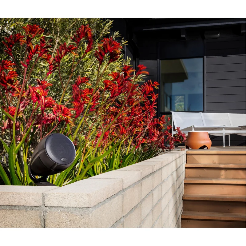 Enceintes d'extérieur 125W, Polk ATRIUMSAT300-BK - Noir - Chaque