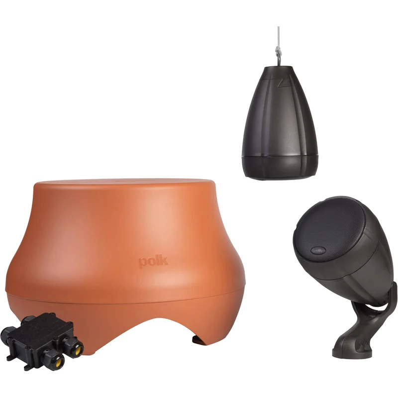 Caisson Étanche 200W Polk ATRIUMSUB100 - Noir